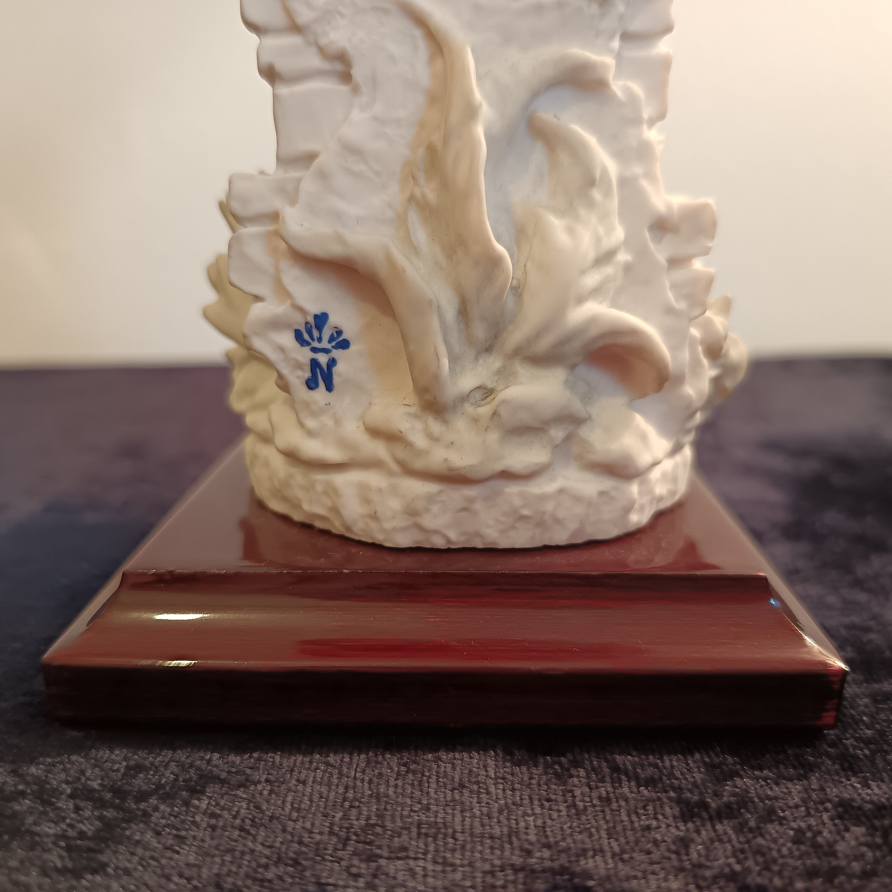 A pair of Capademonte figurines Winter & The country boy by G Armani