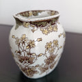 Antique Doulton Burslem transferware vase, circa 1891