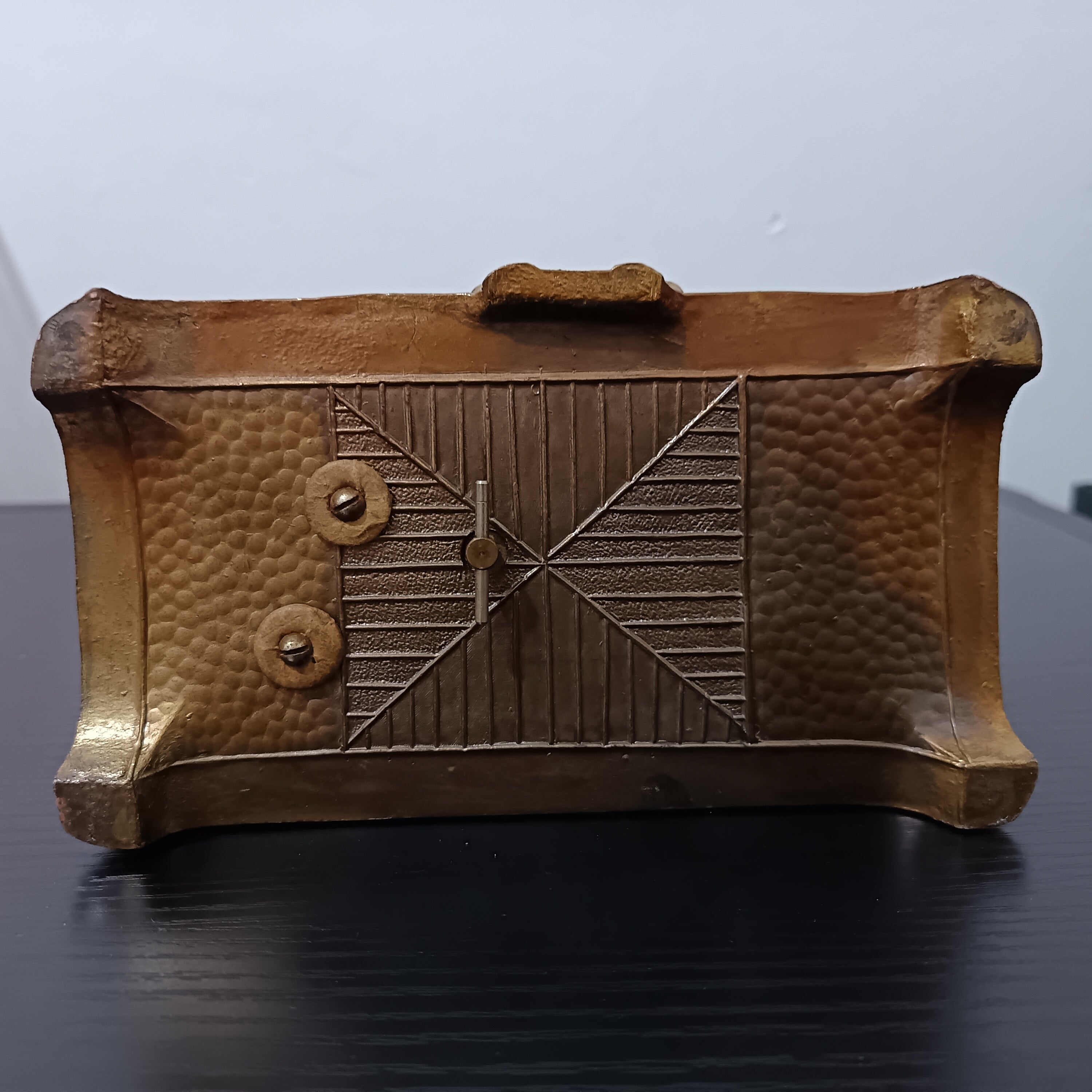 Mechanical music box and jewelry trinket casket Dom Zu Kolm Germany