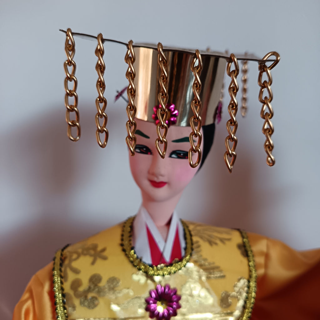 Seoul Minyesa Traditional Korean wedding day dolls,