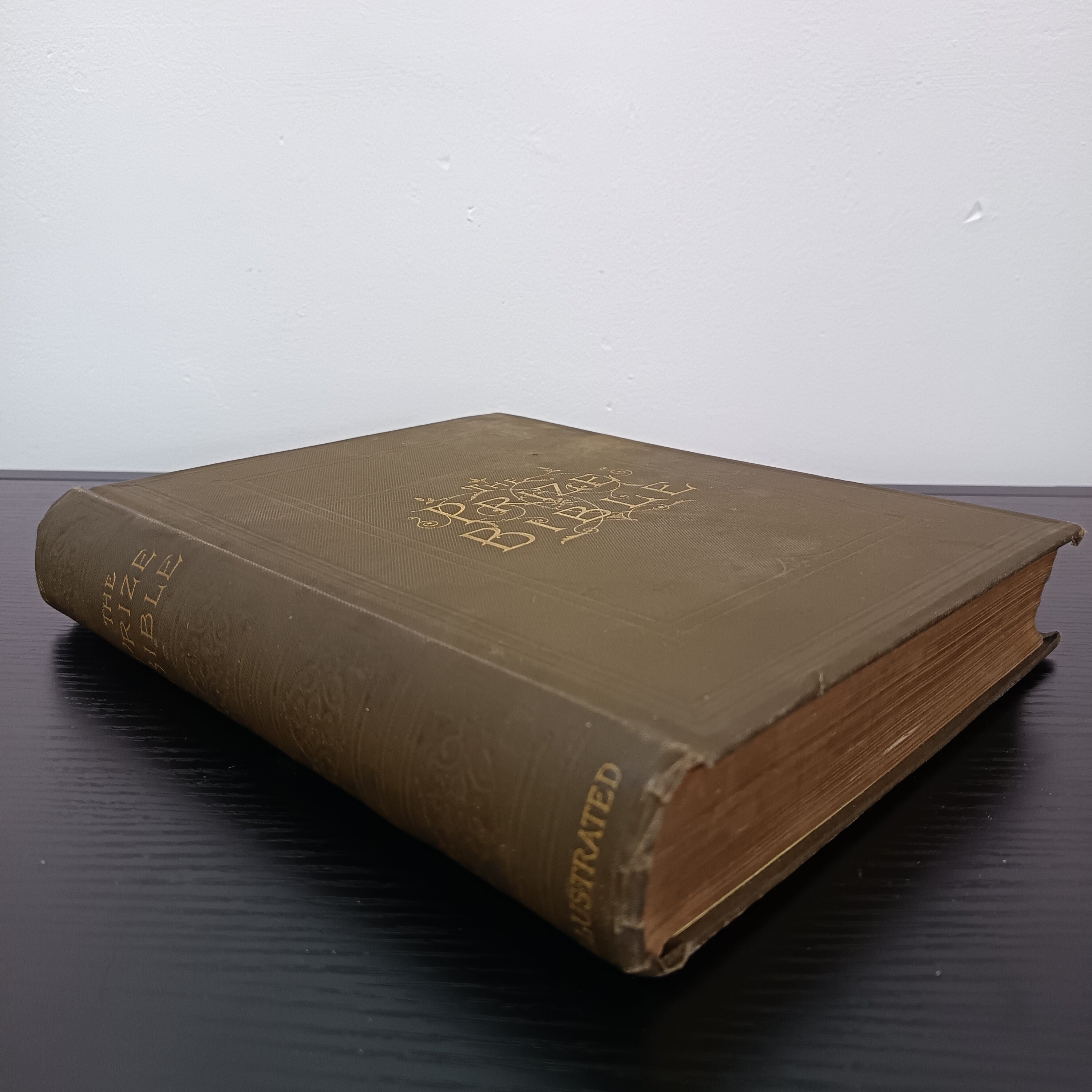 "The Prize Bible " Victorian Sunday school