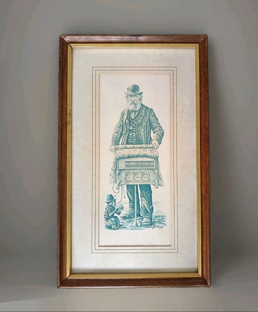 Roy Wallace Street performer's framed prints .