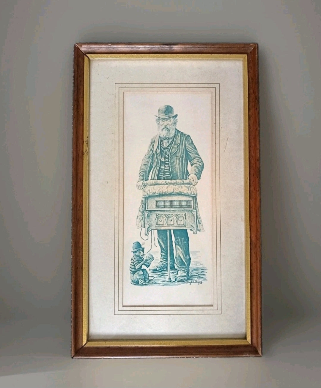Roy Wallace Street performer's framed prints .