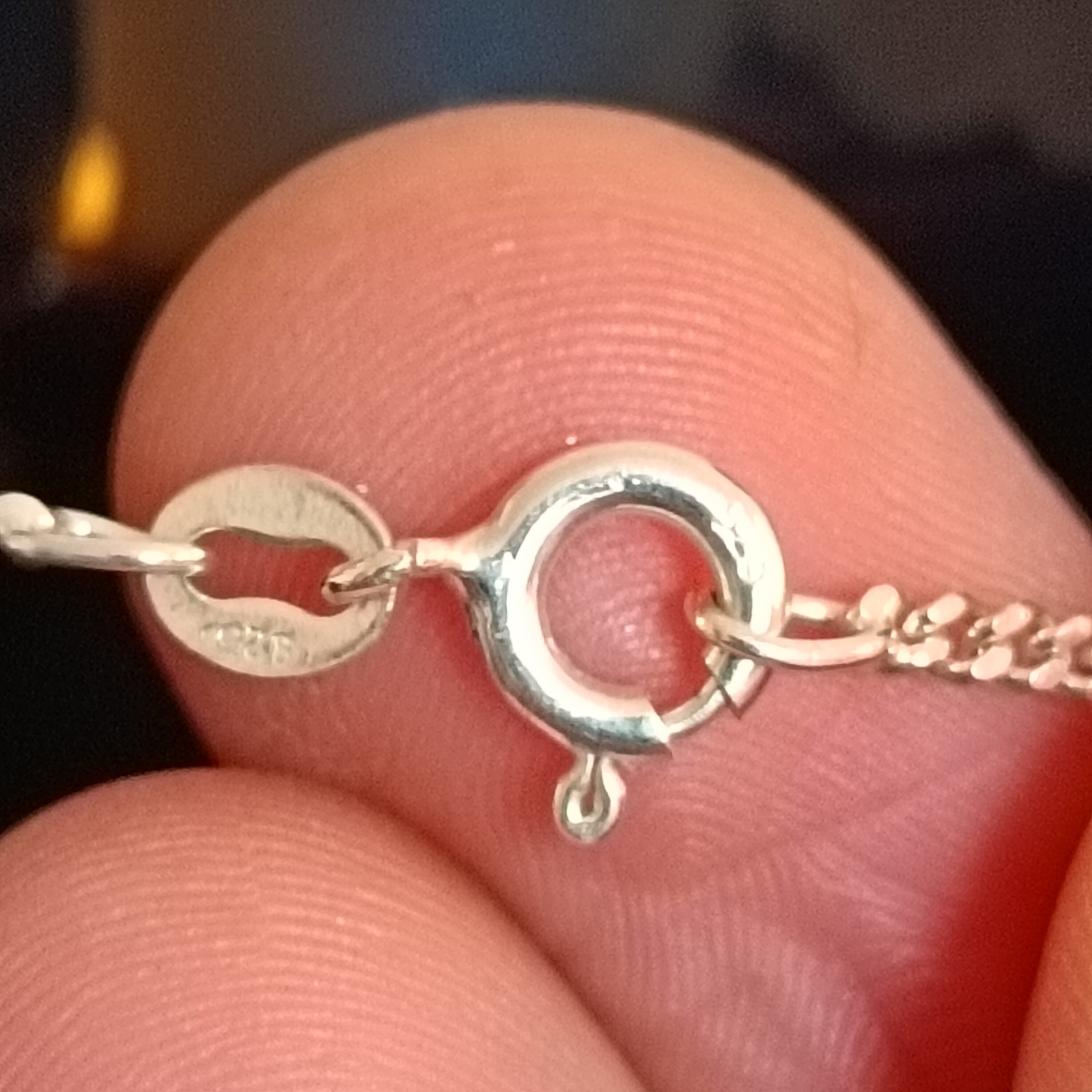 Beautiful Stirling Silver Pendant necklace boxed