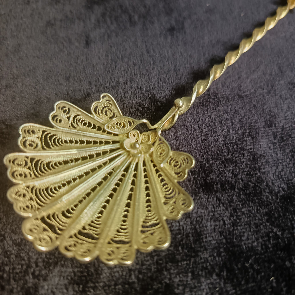 An Antique silver  filigree Italy Genoa sprinkler circa 1880–1920.