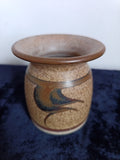 Vintage Donald Glanville studio pottery jar North Yorkshire.