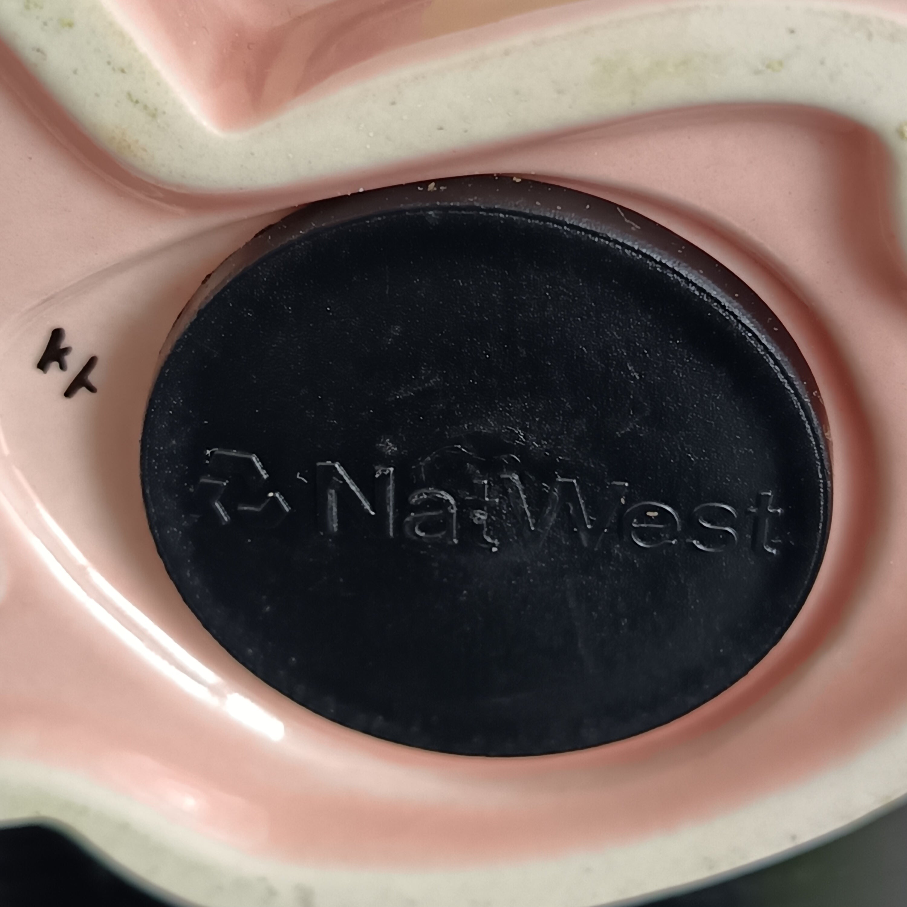 Limited Edition Rare Wade Natwest Collectors Piggy Bank "Cousin Wesley"