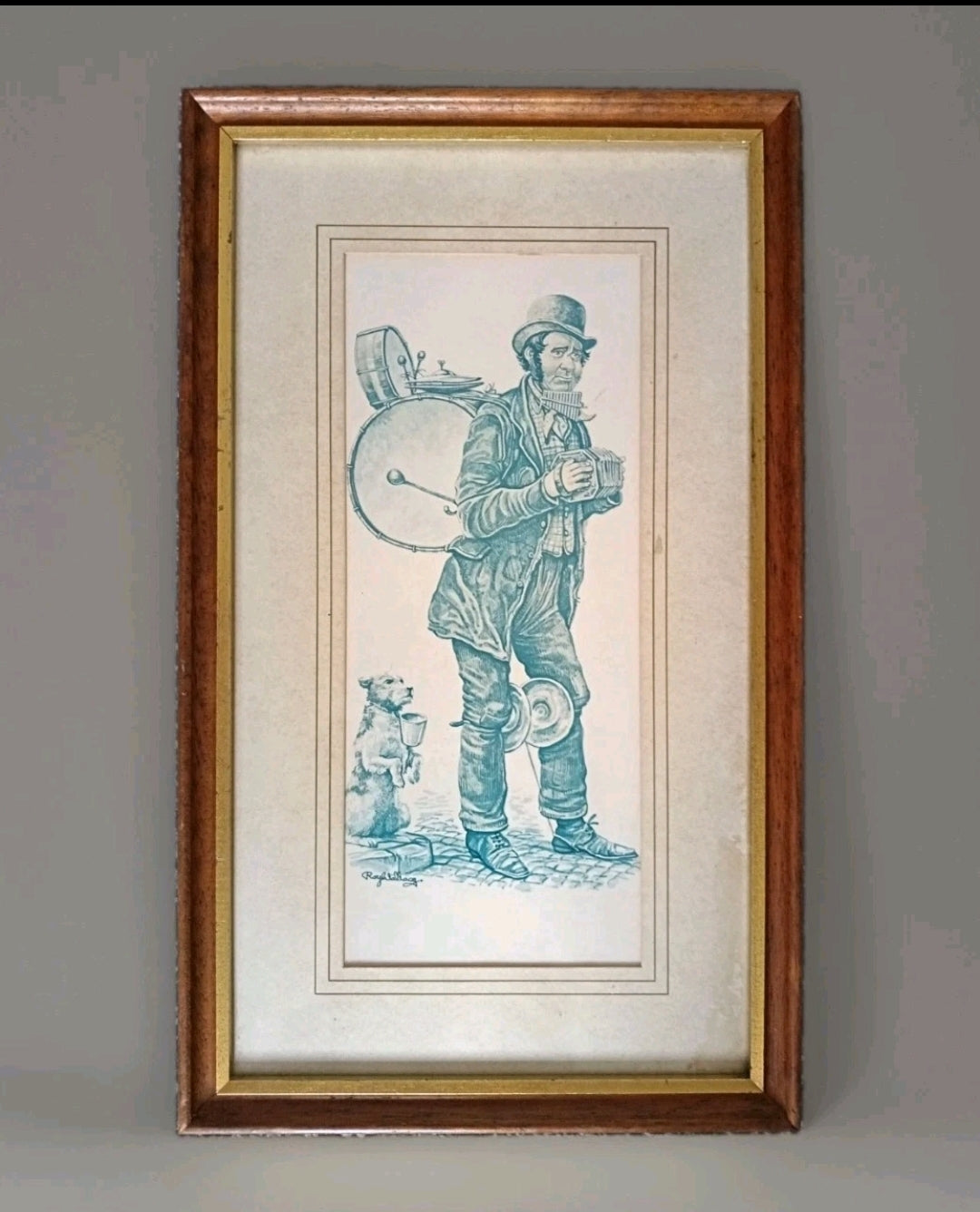 Roy Wallace Street performer's framed prints .