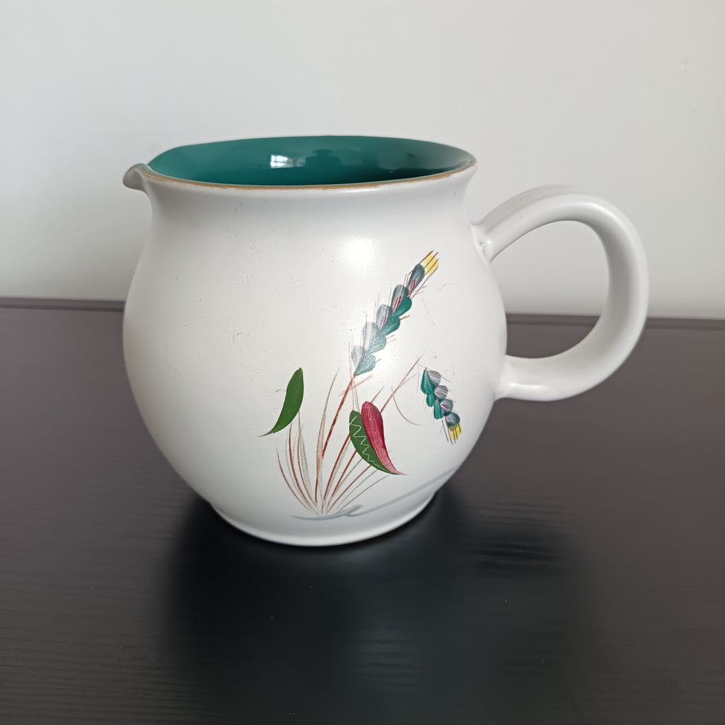 Denby 'The Greenwheat' Pattern hand painted by Alan Colledge