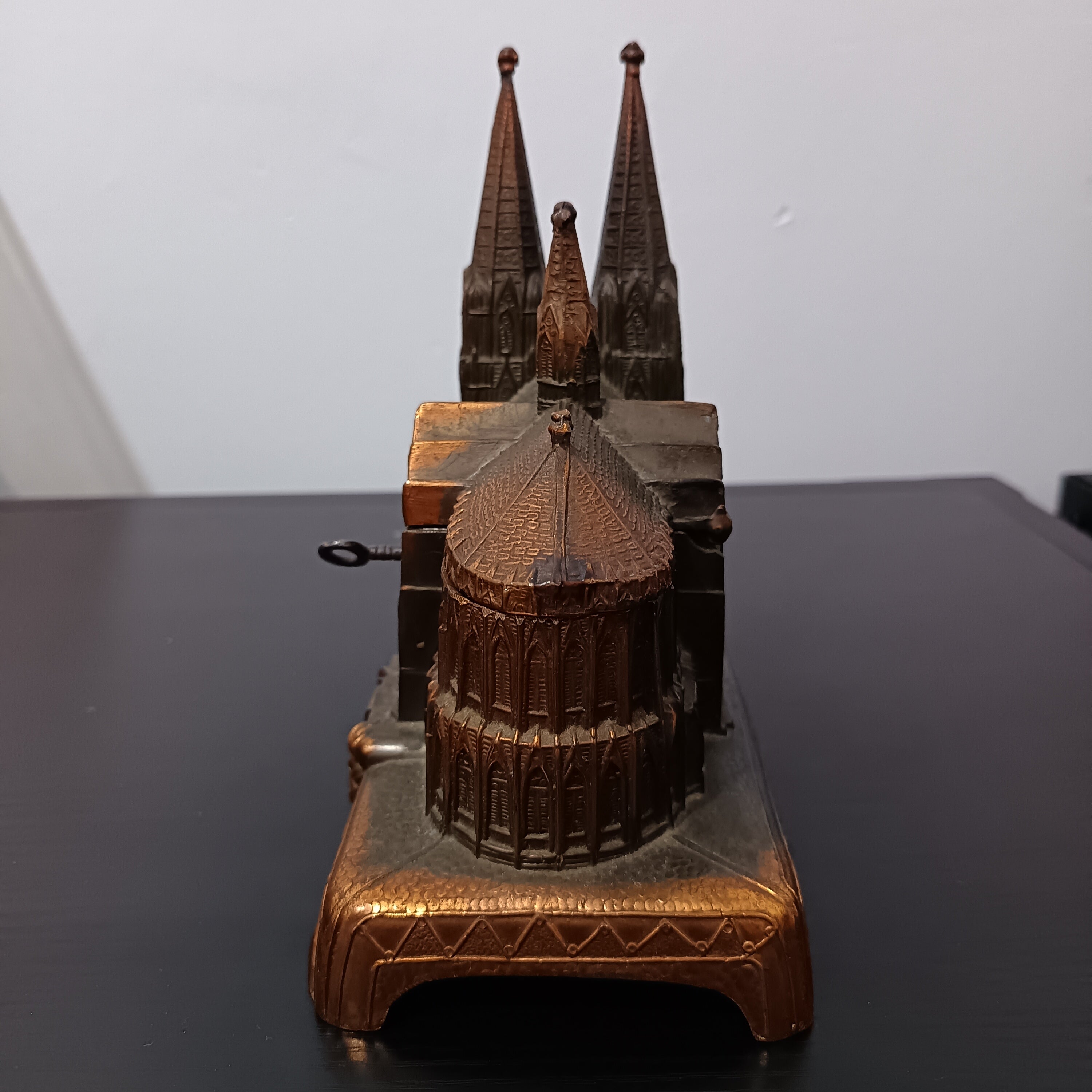 Mechanical music box and jewelry trinket casket Dom Zu Kolm Germany