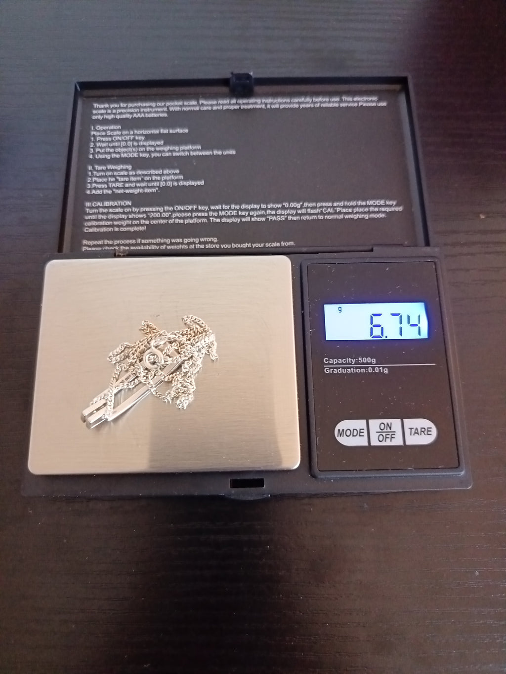 Beautiful Stirling Silver Pendant necklace boxed
