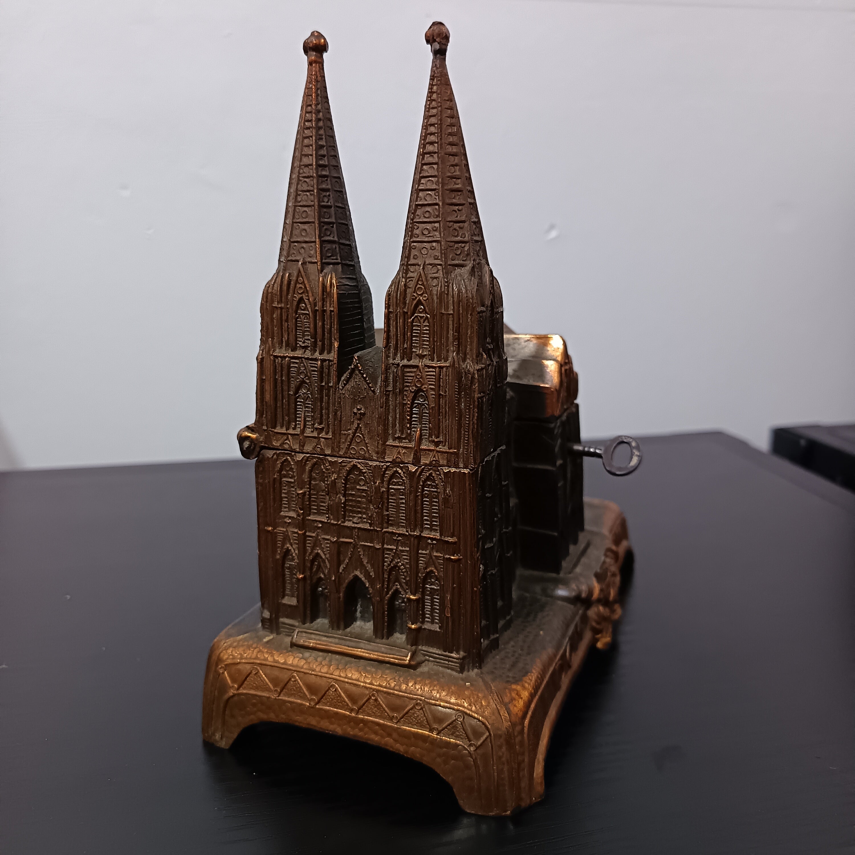 Mechanical music box and jewelry trinket casket Dom Zu Kolm Germany