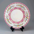 Crown Staffordshire "Lyric Tunis" (Pink) pattern Plate.