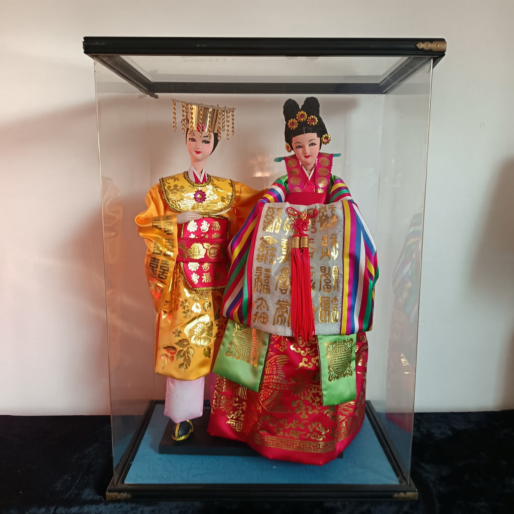 Seoul Minyesa Traditional Korean wedding day dolls,