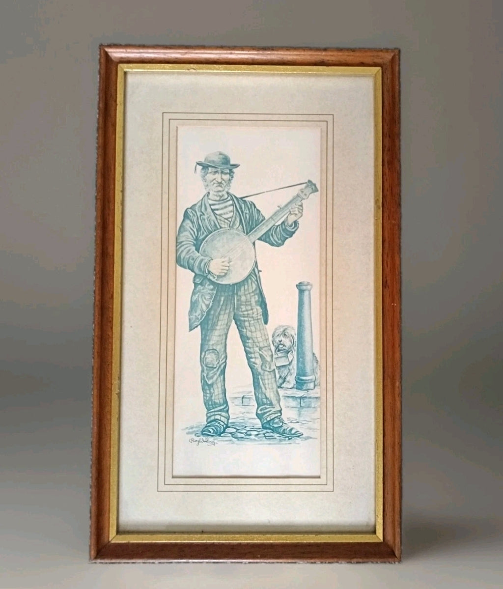 Roy Wallace Street performer's framed prints .