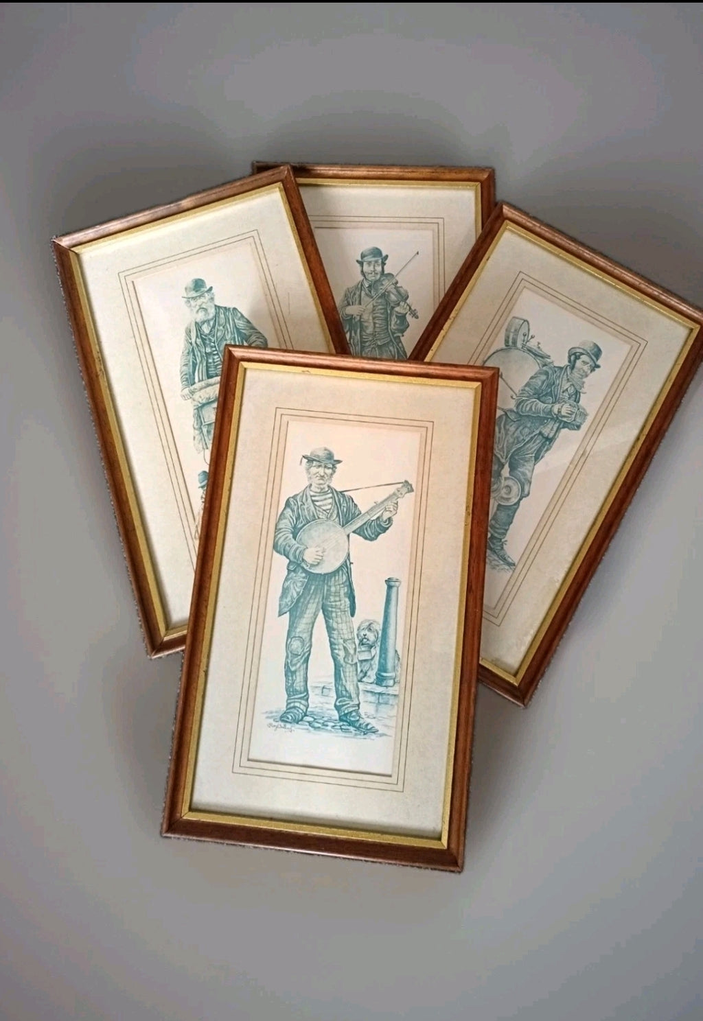 Roy Wallace Street performer's framed prints .