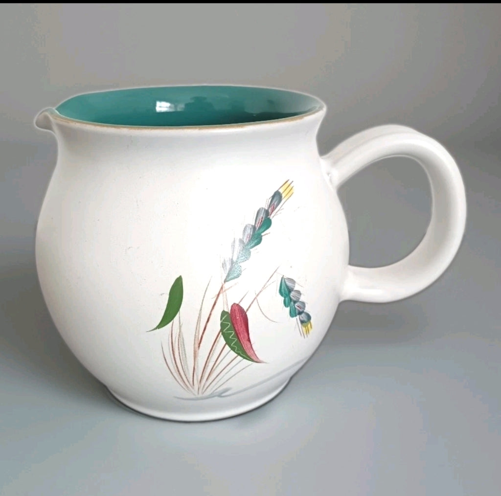 Denby 'The Greenwheat' Pattern hand painted by Alan Colledge