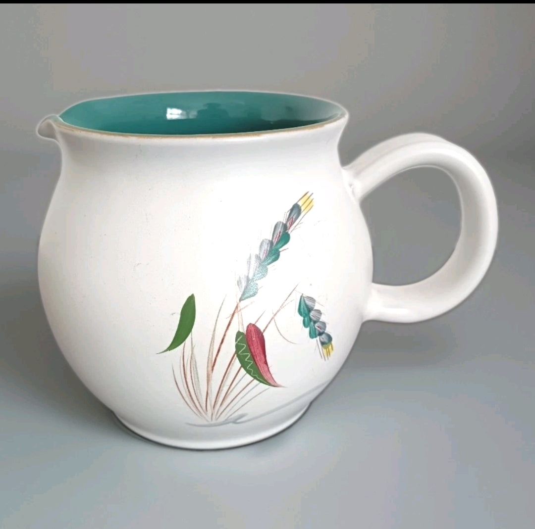 Denby 'The Greenwheat' Pattern hand painted by Alan Colledge