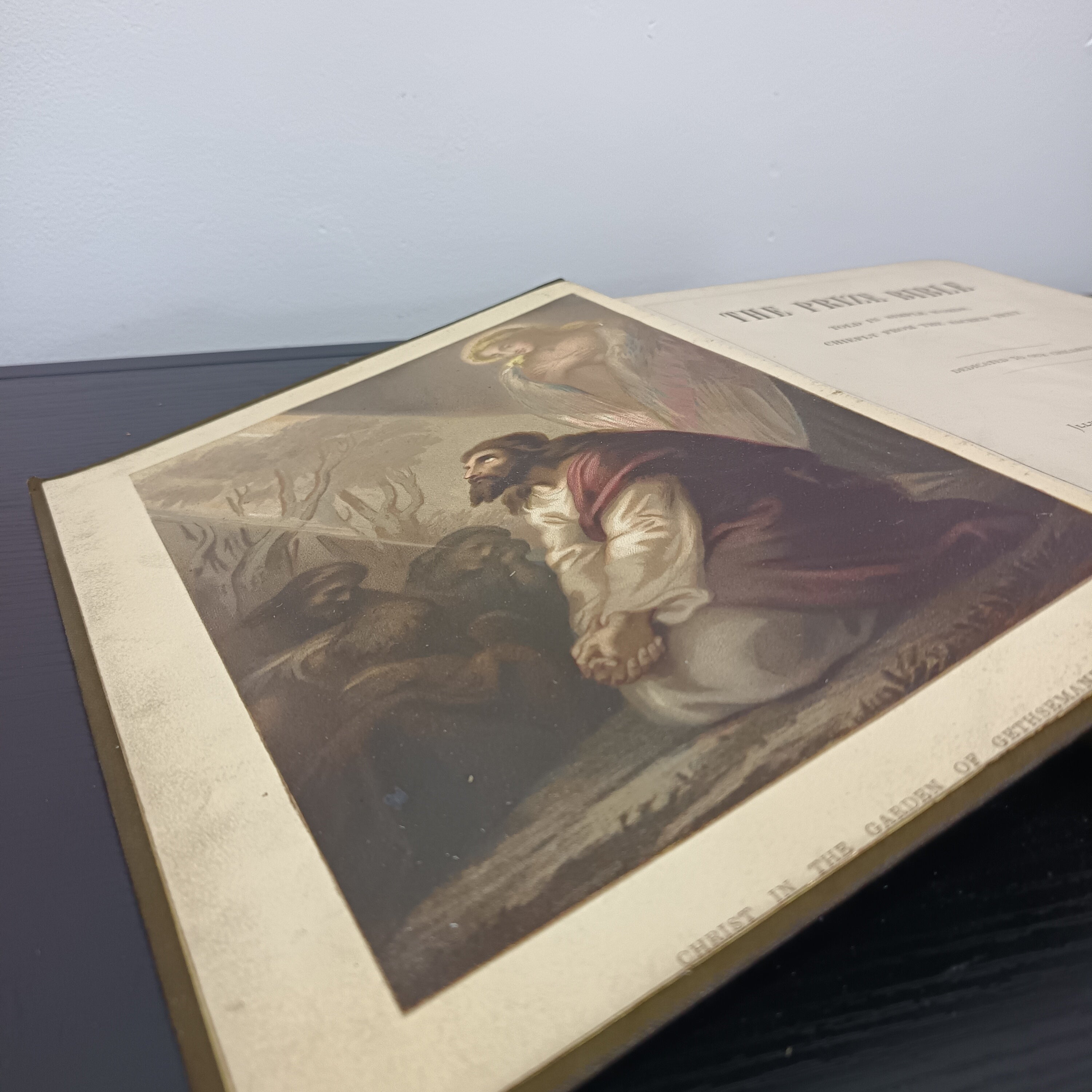 "The Prize Bible " Victorian Sunday school