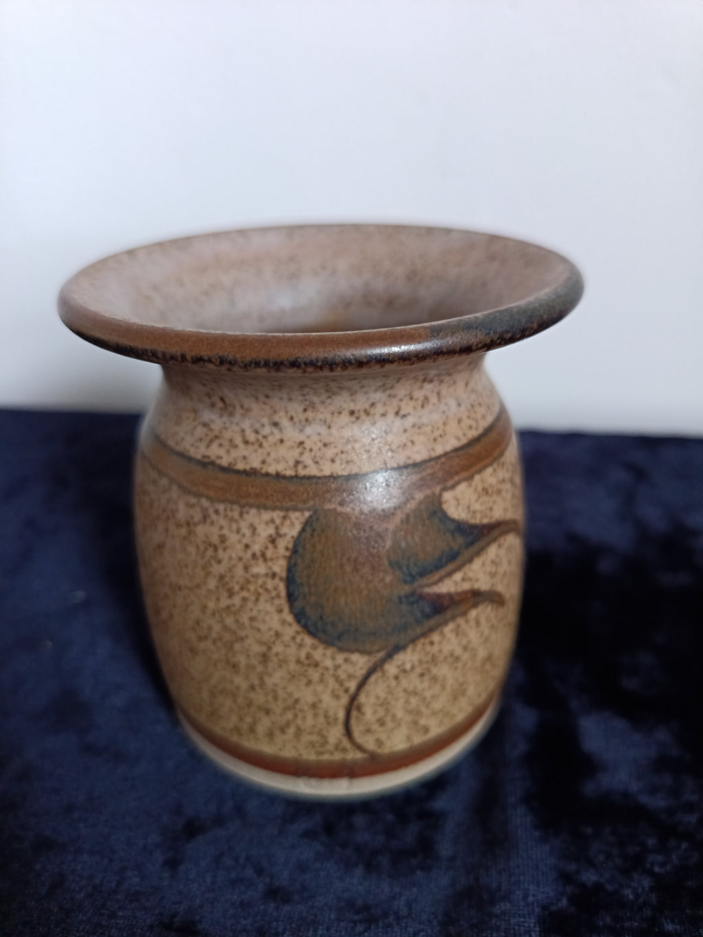 Vintage Donald Glanville studio pottery jar North Yorkshire.