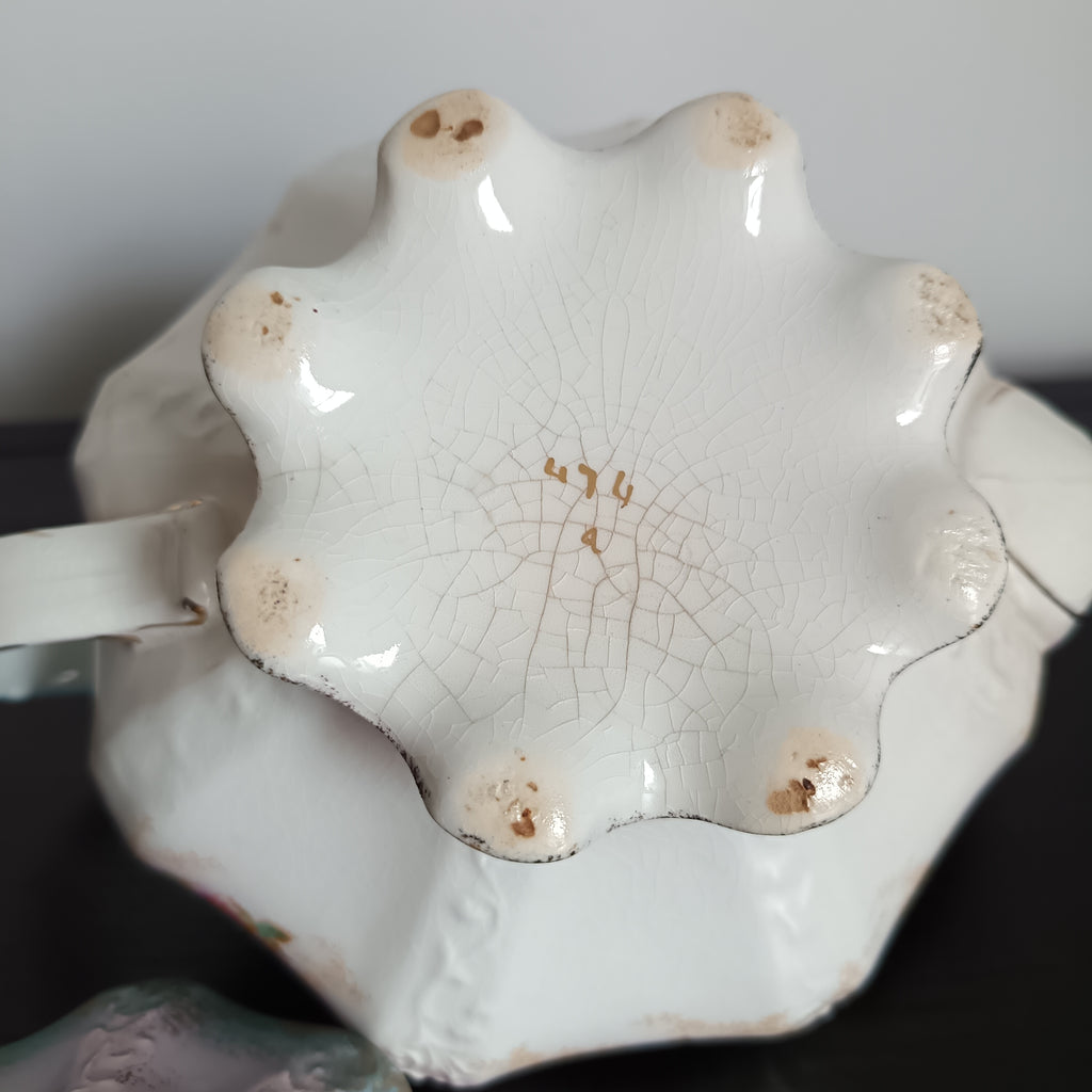 RS Prussia Tea porcelain pot circa 1880–1910. A.f