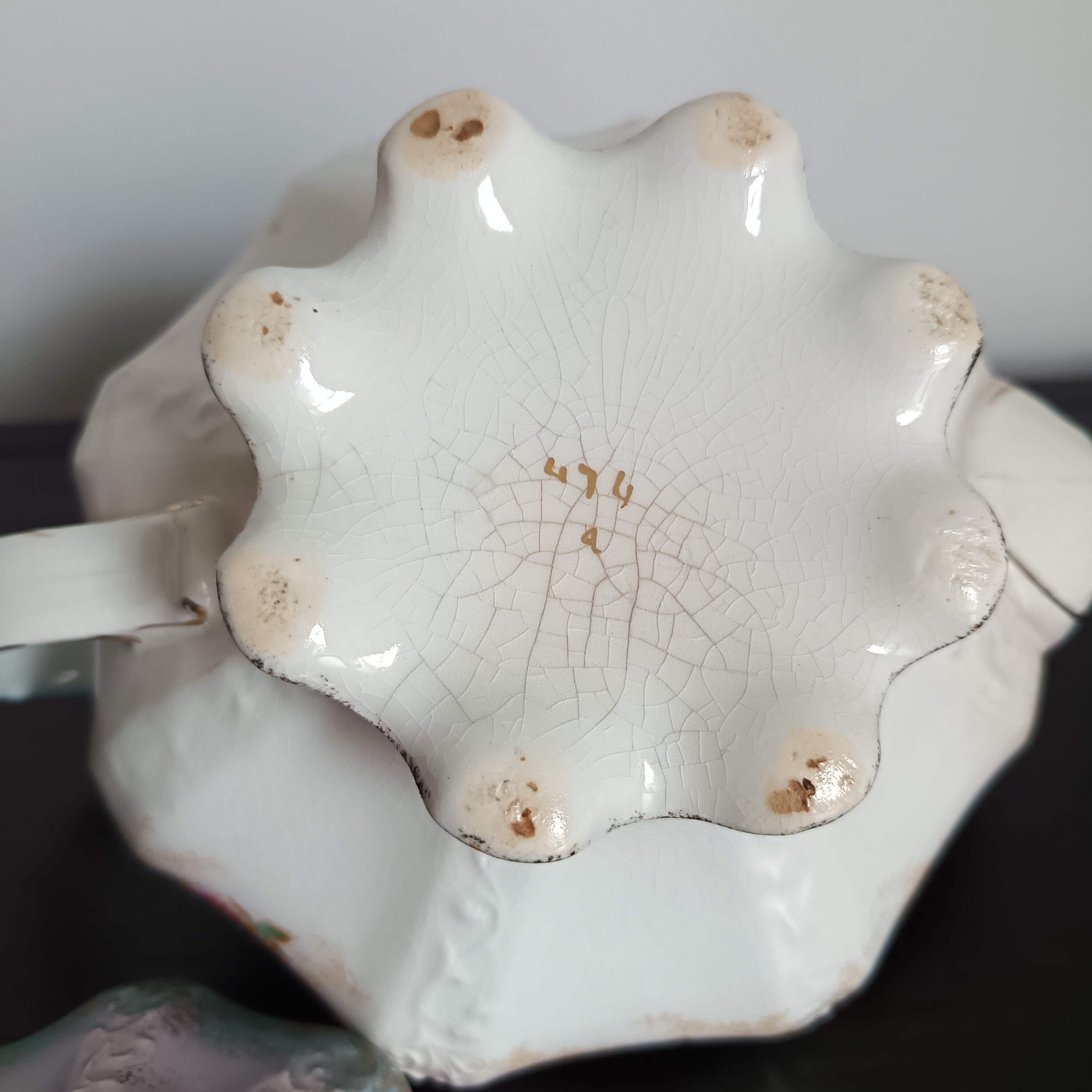 RS Prussia Tea porcelain pot circa 1880–1910. A.f
